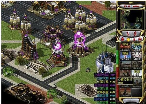 红色警戒2共和国之辉怎么强行建造