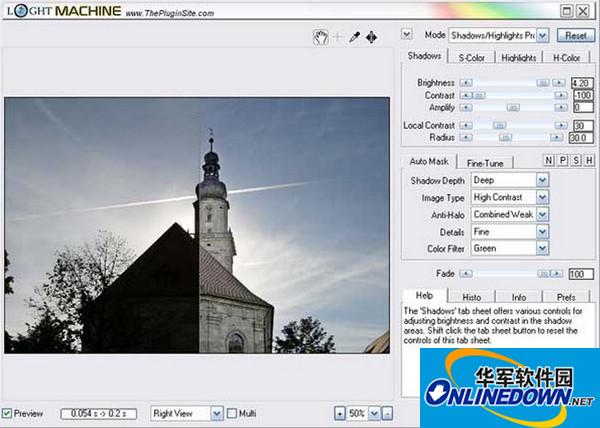 ps光线调整插件LightMachine