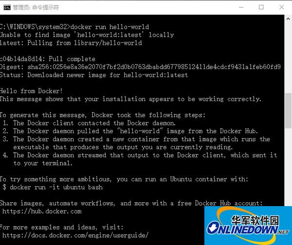 Docker for Windows截图