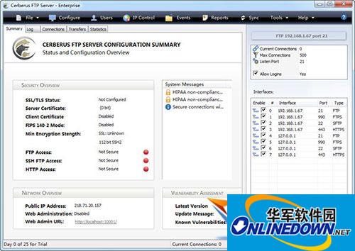 Cerberus FTP Server(FTP服务器软件)