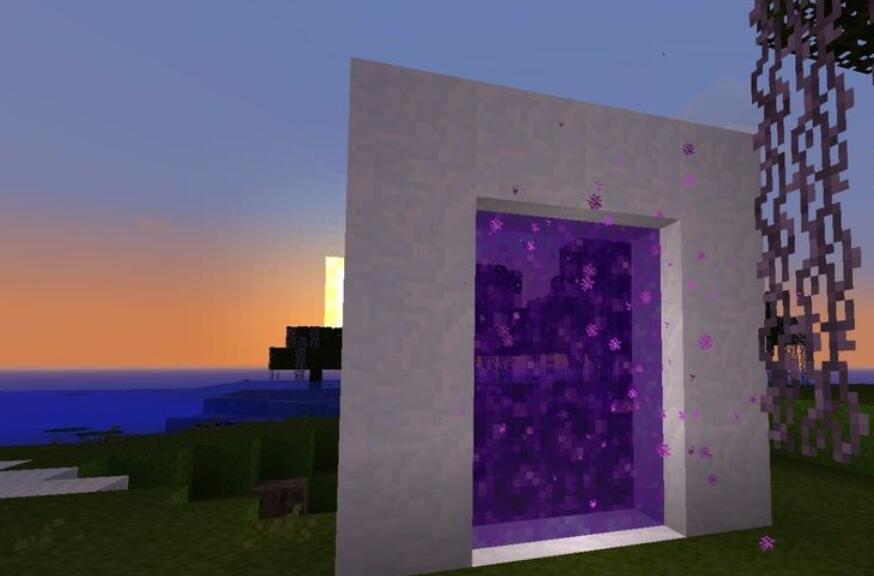 我的世界天堂门怎么做