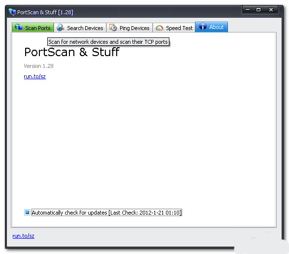 端口扫描器SZPort