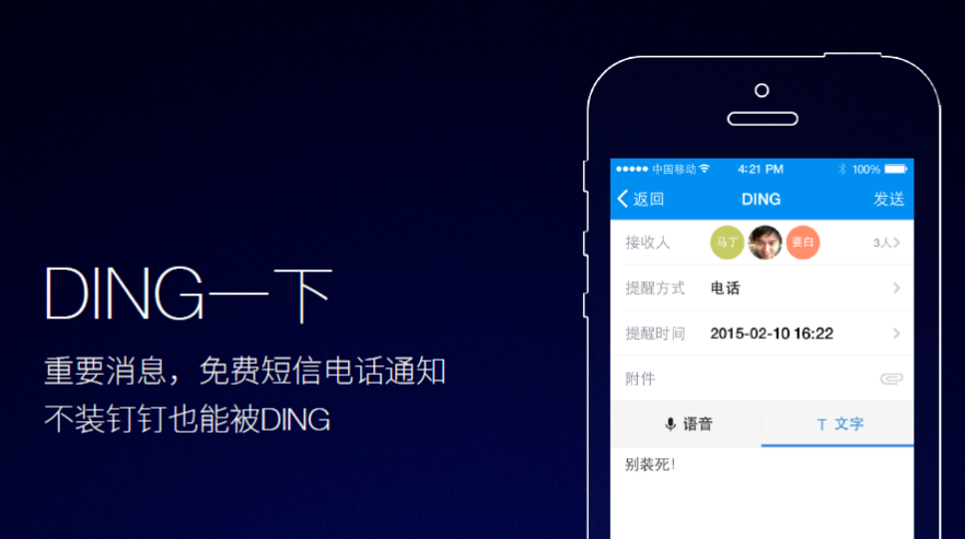 钉钉在线使用网页版 钉钉截图