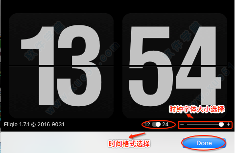 Fliqlo For Mac官方下载 Fliqlo For Mac官方下载