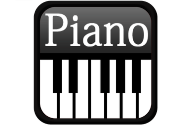 键盘钢琴段首LOGO