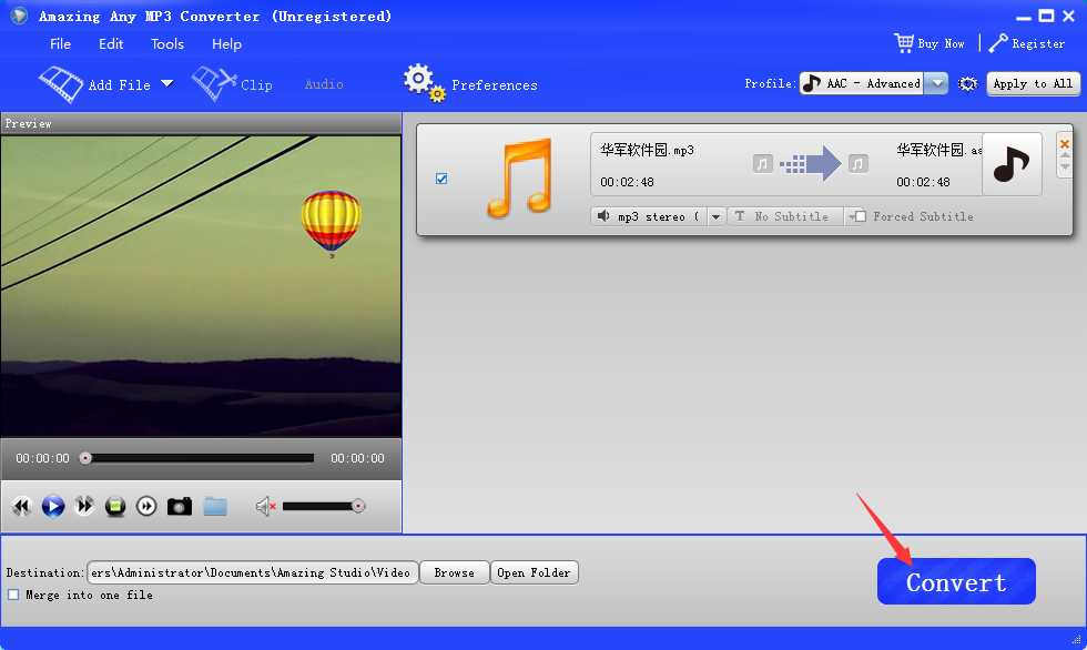 Amazing Any MP3 Converter