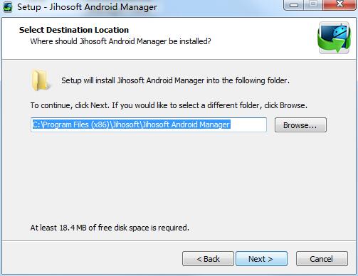 Jihosoft Android Manager截图