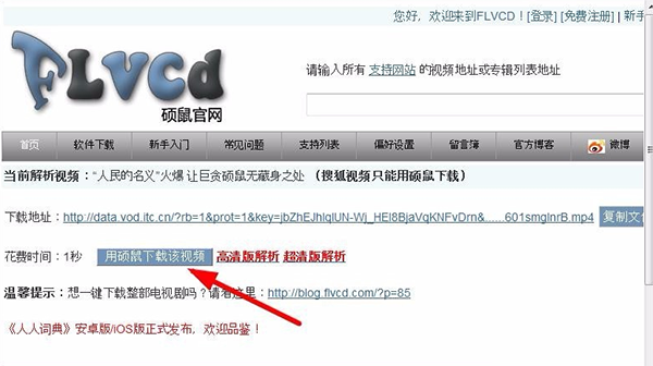 硕鼠FLV视频下载器软件下载 硕鼠FLV视频下载器截图