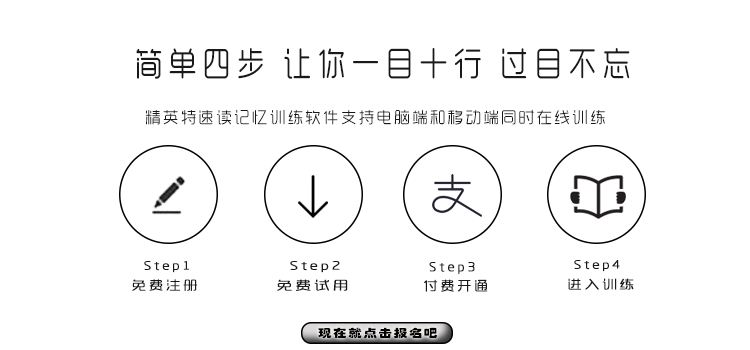 精英特速读记忆训练软件