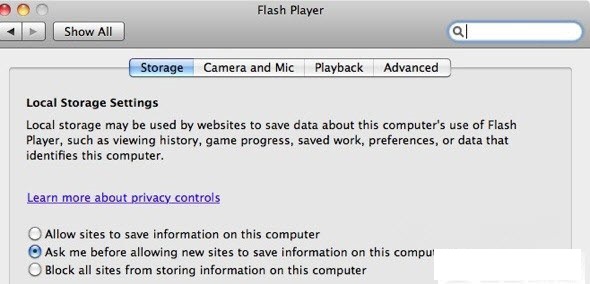 Adobe Flash Player截图