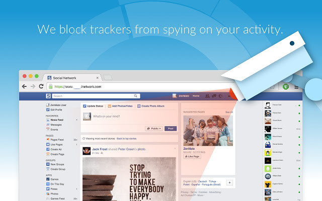 ZenMate for google chrome截图