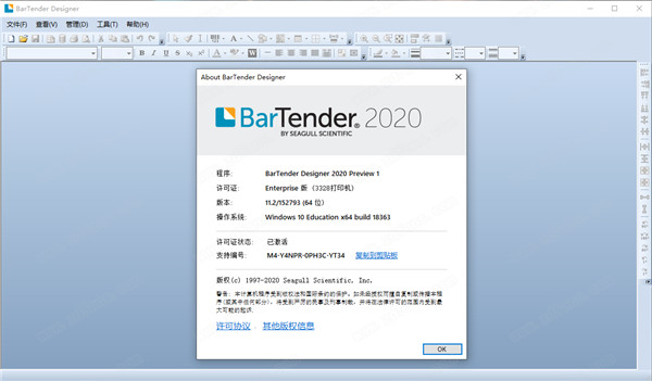 BarTender2021截图