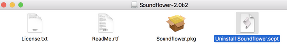 Soundflower截图