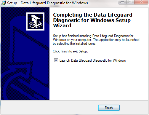 西数硬盘原厂检测工具(Western Digital Data LifeGuard Diagnostics)截图