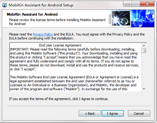 MobiKin Assistant for Android截图