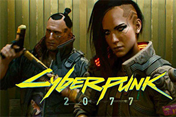赛博朋克2077段首LOGO
