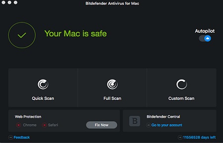 Bitdefender Antivirus Mac截图