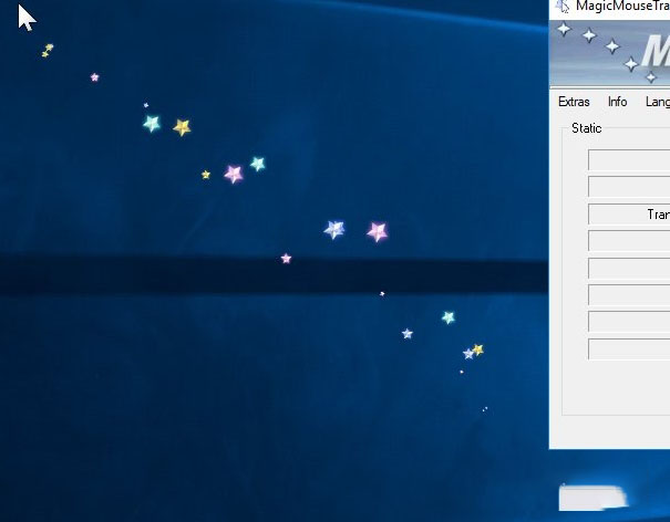 自定义鼠标拖尾工具(MagicMouseTrails)截图