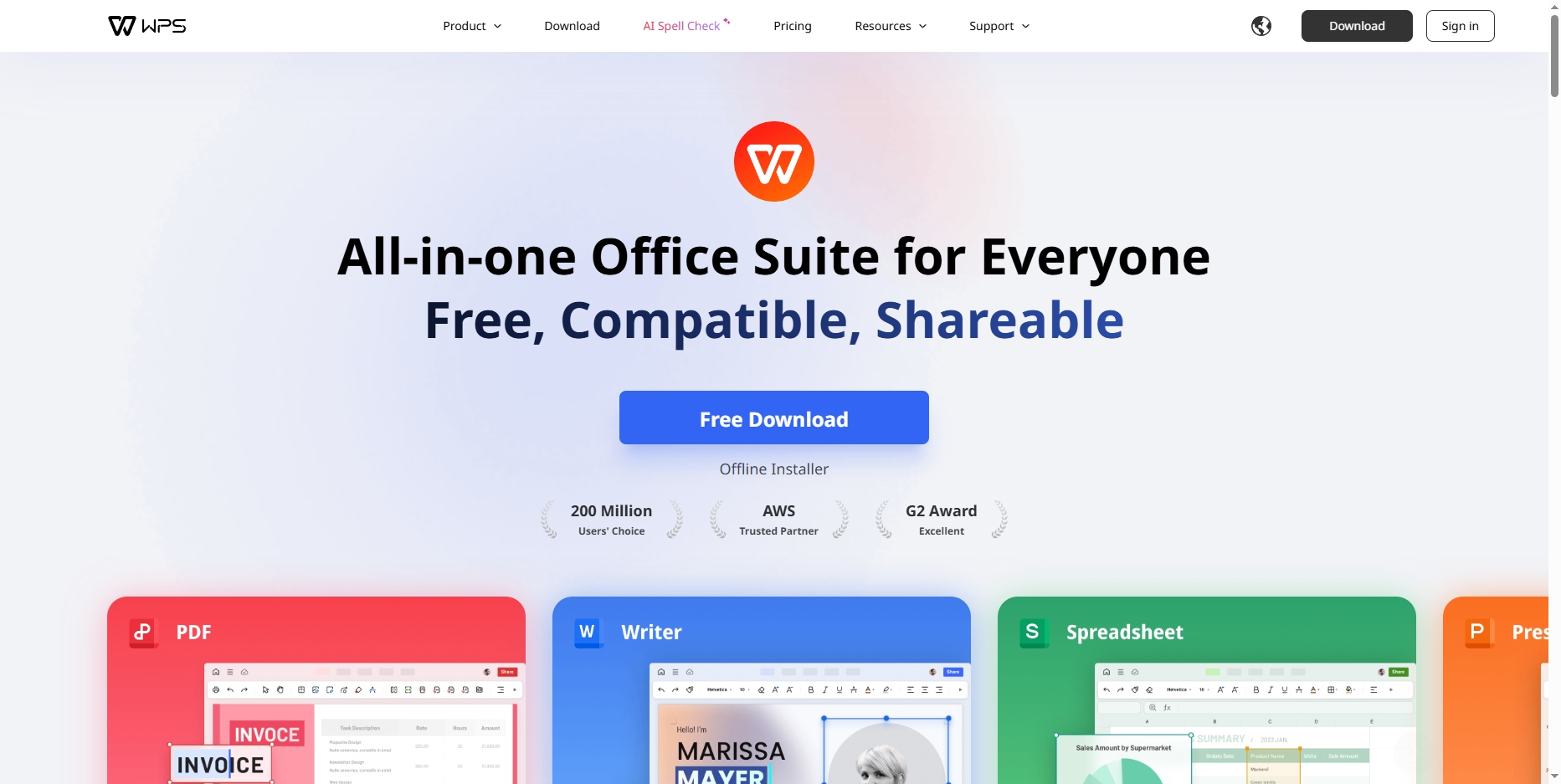 WPS Office 海外版下载安装