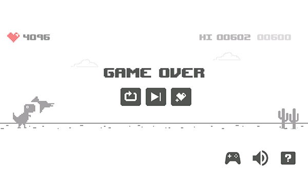 Chrome小恐龙游戏:DinoChrome下载官方版