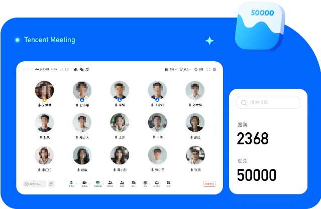 腾讯会议截图