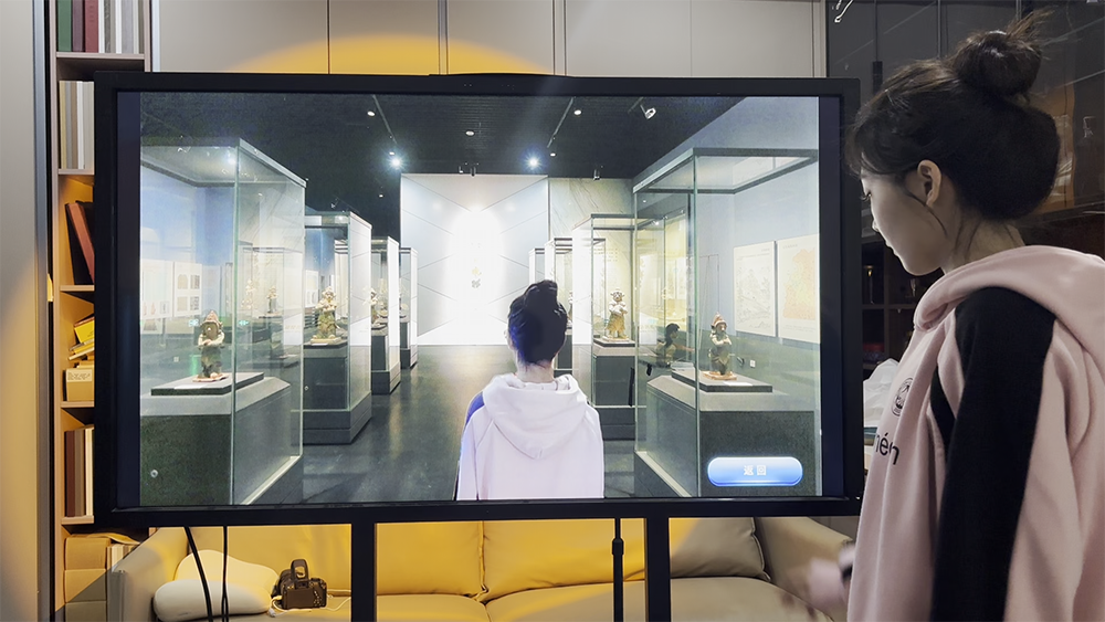 展馆AI拍照截图