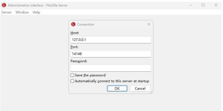 FileZilla Server截图