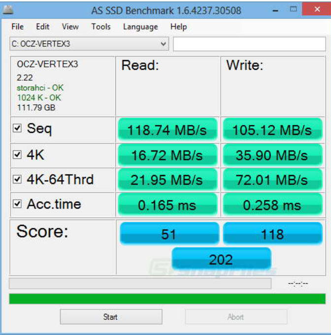 AS SSD Benchmark截图