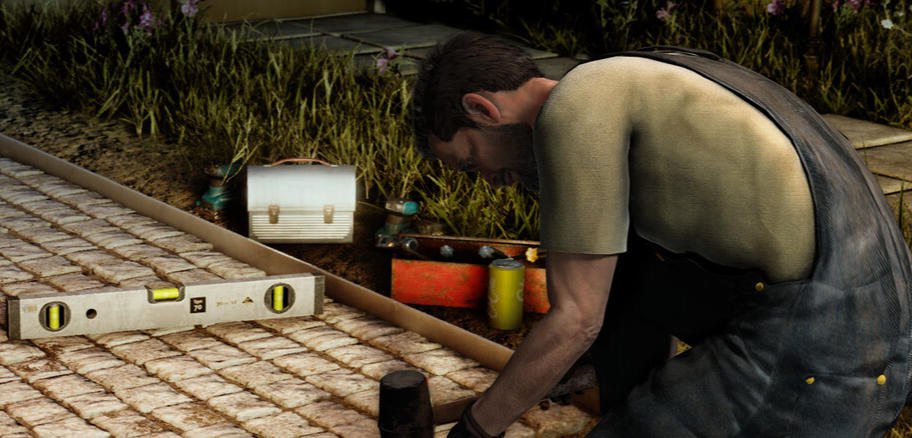 铺路机模拟器截图