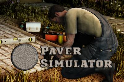 铺路机模拟器段首LOGO