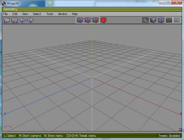 Wings 3D(3d细分建模)