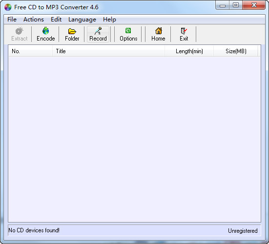 CD/MP3转换器(Free CD to MP3 Converter)