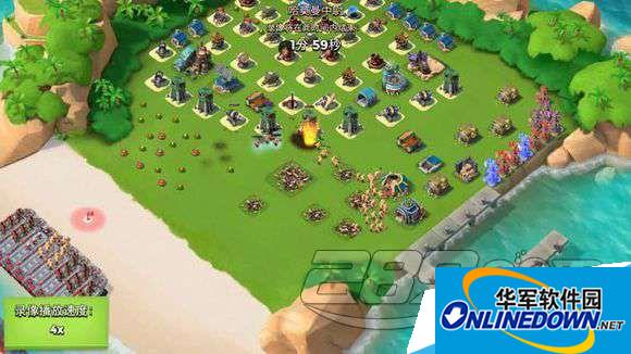 海岛奇兵哈莫曼反击防守阵型图