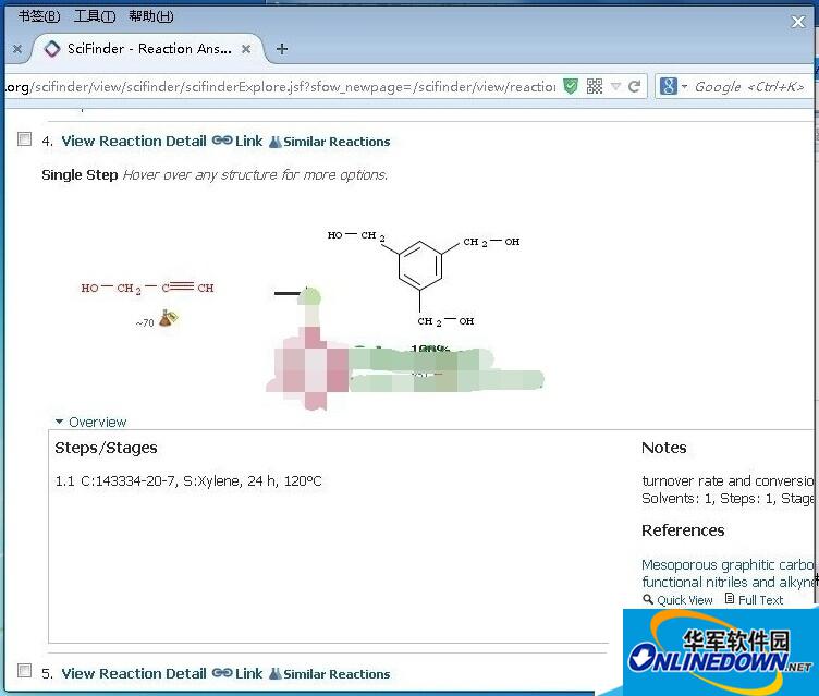 Search SciFinder对话框 Search SciFinder对话框