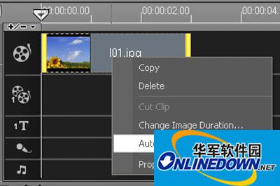 会声会影教程之自动摇动和缩放