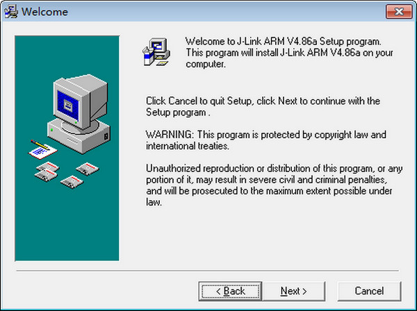 jlink v8 固件升级工具